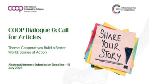 دعوت اتحادیه بین‌المللی تعاون آسیا-اقیانوسیه از ایران برای مشارکت در نشریه Dialogue COOP