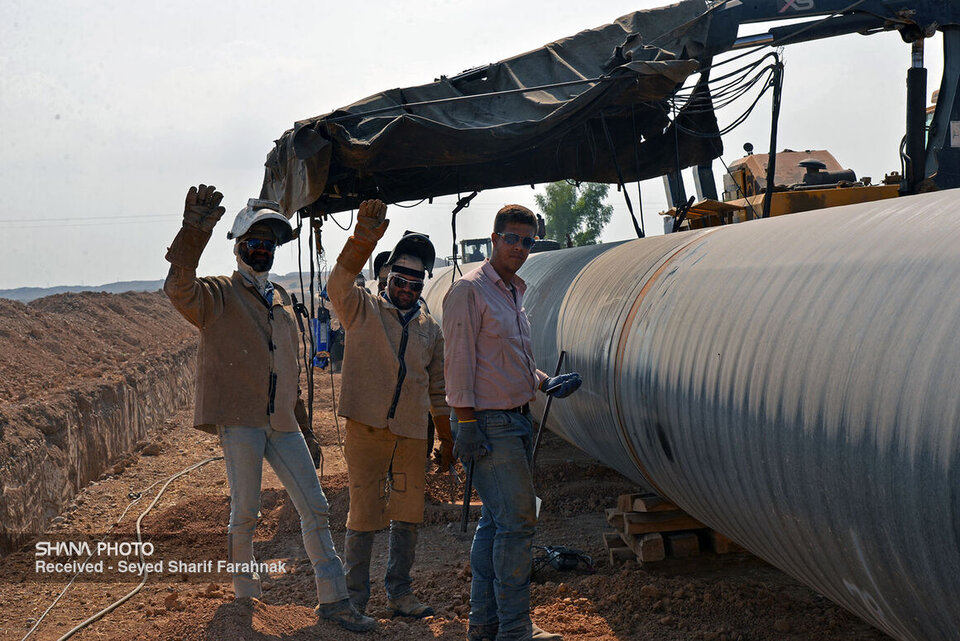 تلاش شبانه‌روزی کارکنان منطقه ۱۰ برای انتقال پایدار گاز